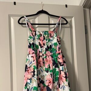 Floral Smocked Dress